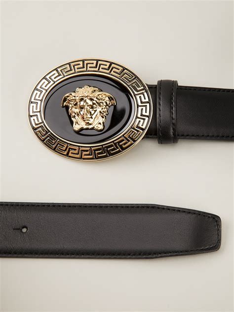 black medusa versace belt|versace medusa belt sale.